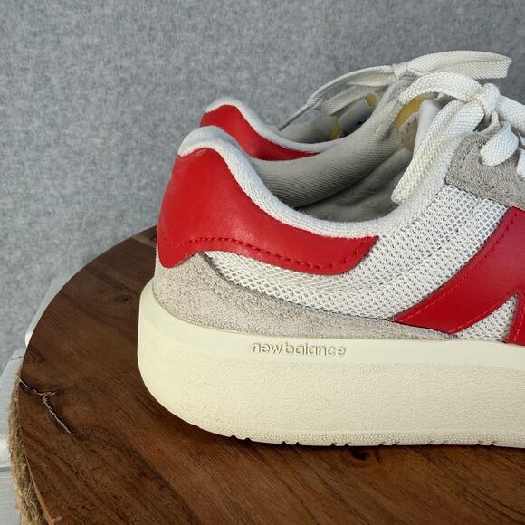 ✨ New Balance CT302 Platform Sneakers ✨ Womens 6 White Red - Picture 6 of 16